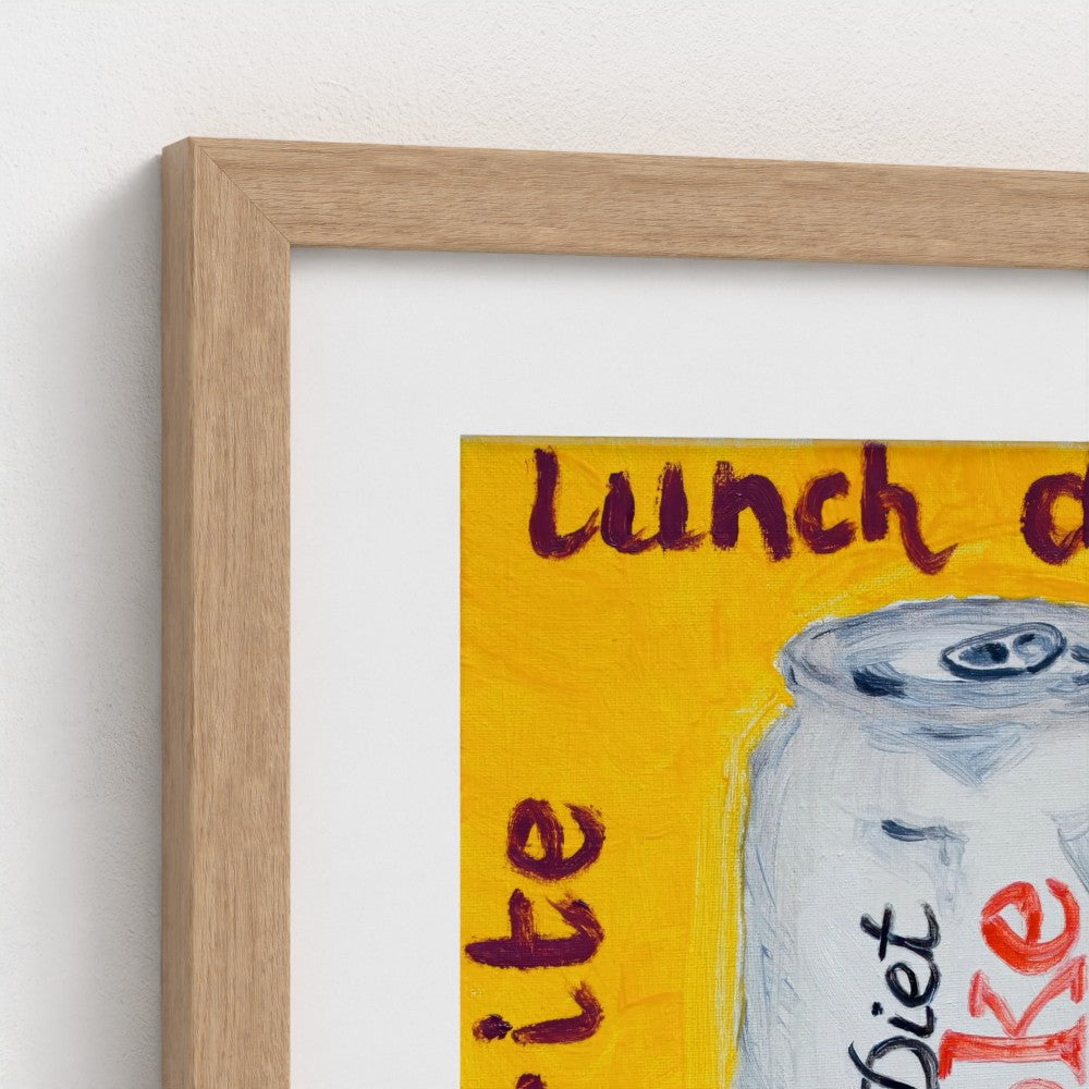 DIET! Diet Coke Art Print on Paper – Office Ritual Pop Art