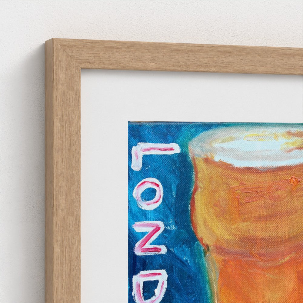 PINT! — London Calling Beer Print on Fine Art Paper