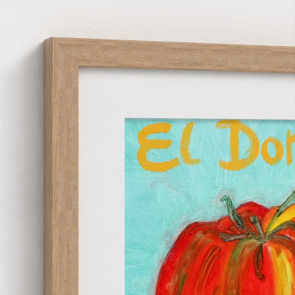 "TOMATE!" Pop Art Tomato Print on Paper