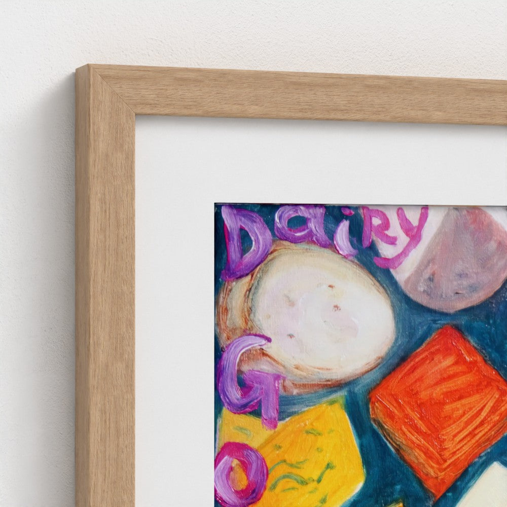 DAIRY! Fine Art Paper Print – British Cheese Heritage