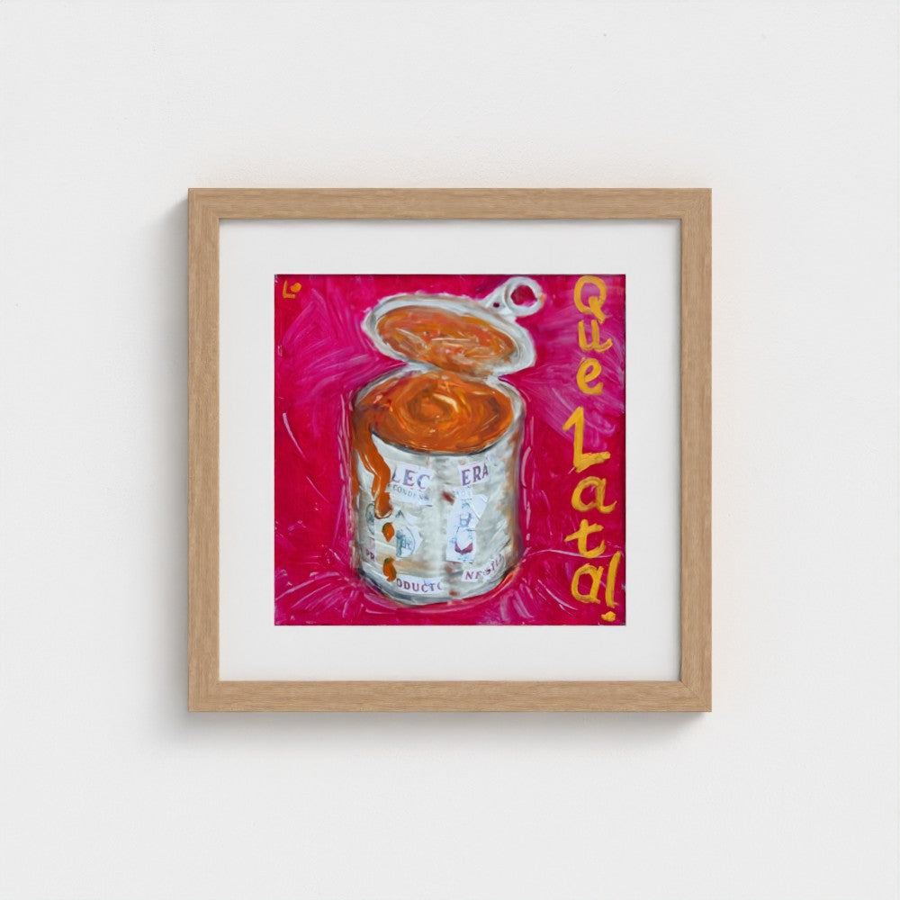 LATA! Dulce de Leche Pop Art Print on Paper