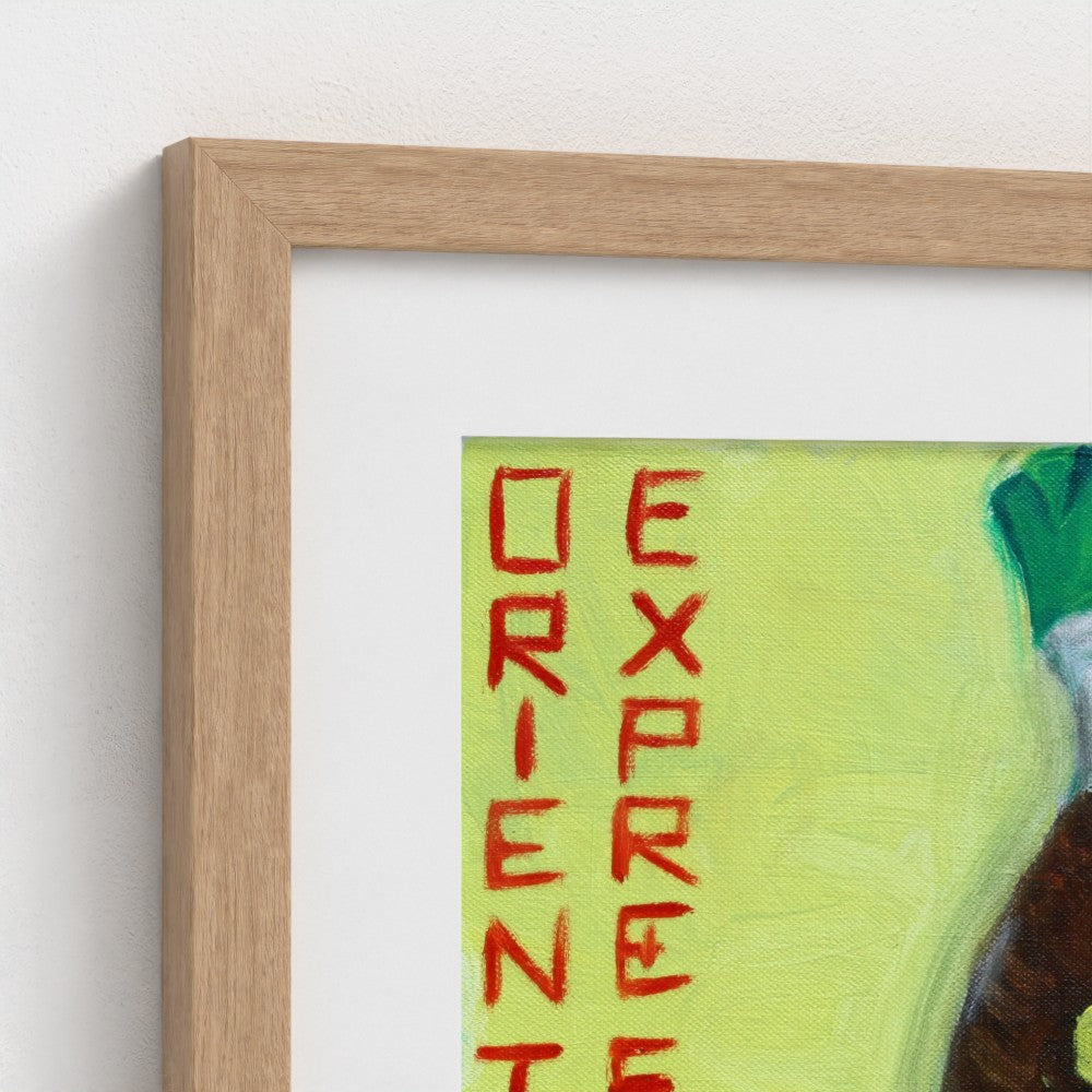 “SOYA!” Art Print on Paper — Green Kikkoman & Orient Express