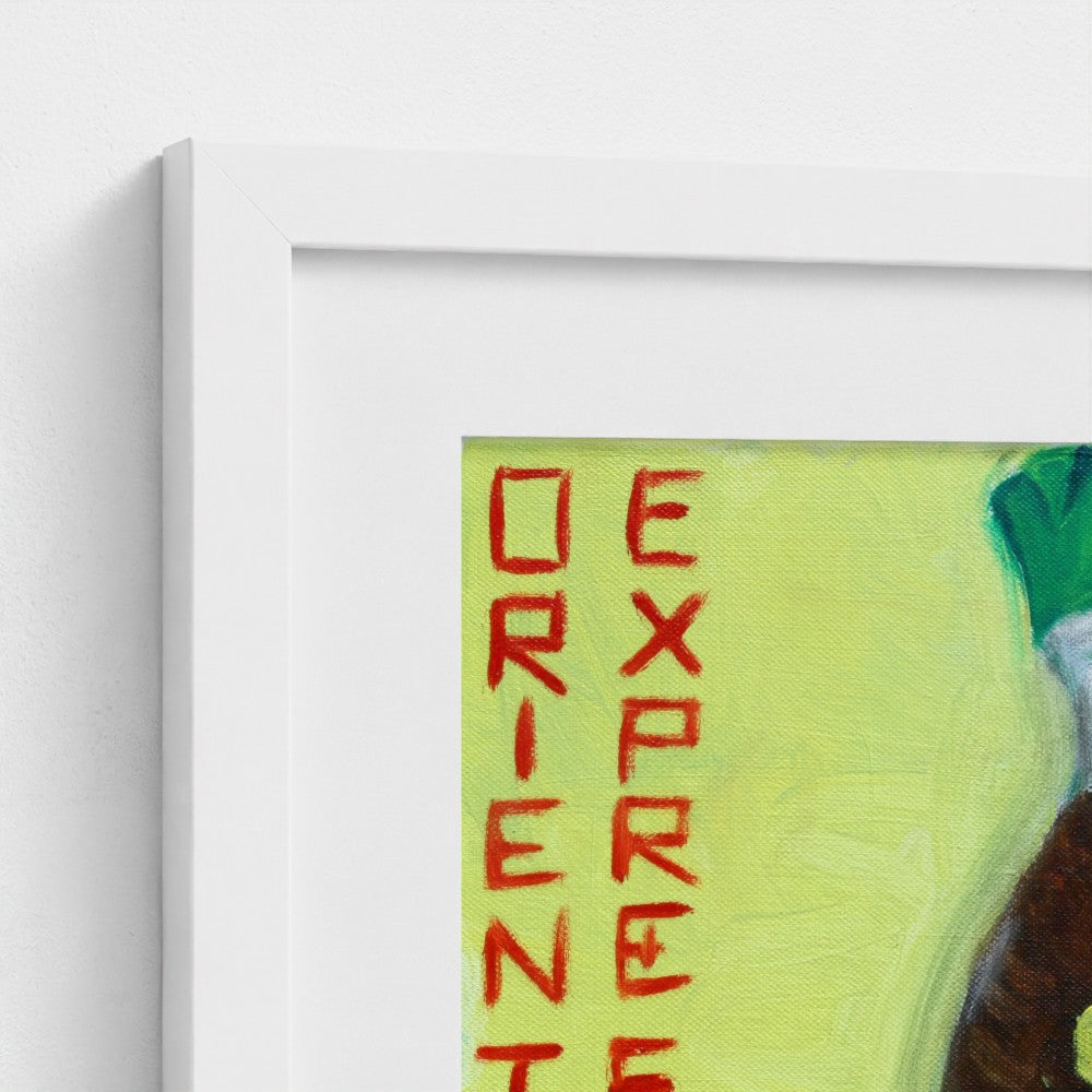 “SOYA!” Art Print on Paper — Green Kikkoman & Orient Express