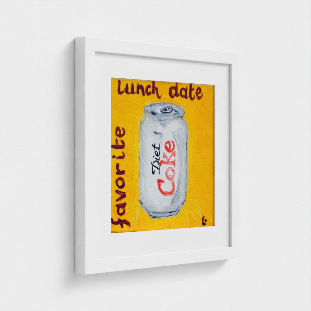 DIET! Diet Coke Art Print on Paper – Office Ritual Pop Art