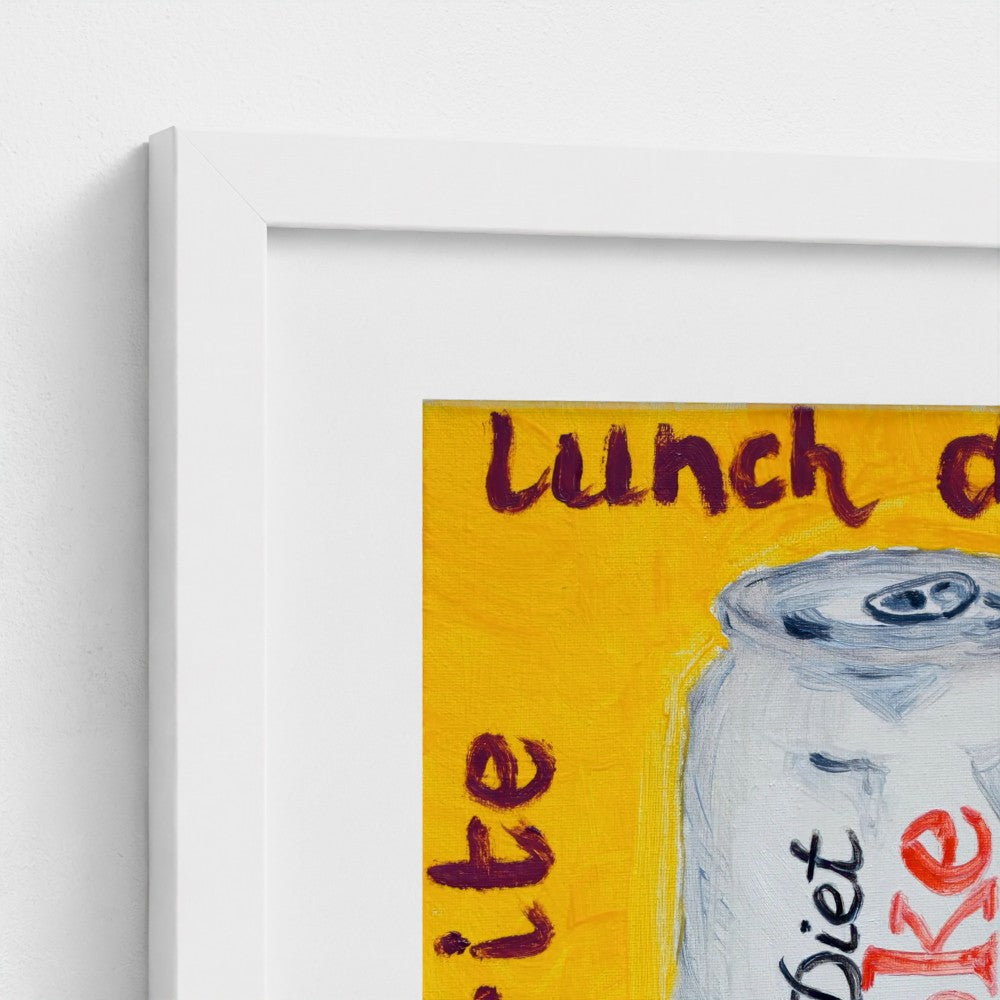 DIET! Diet Coke Art Print on Paper – Office Ritual Pop Art