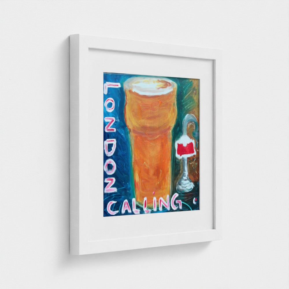 PINT! — London Calling Beer Print on Fine Art Paper