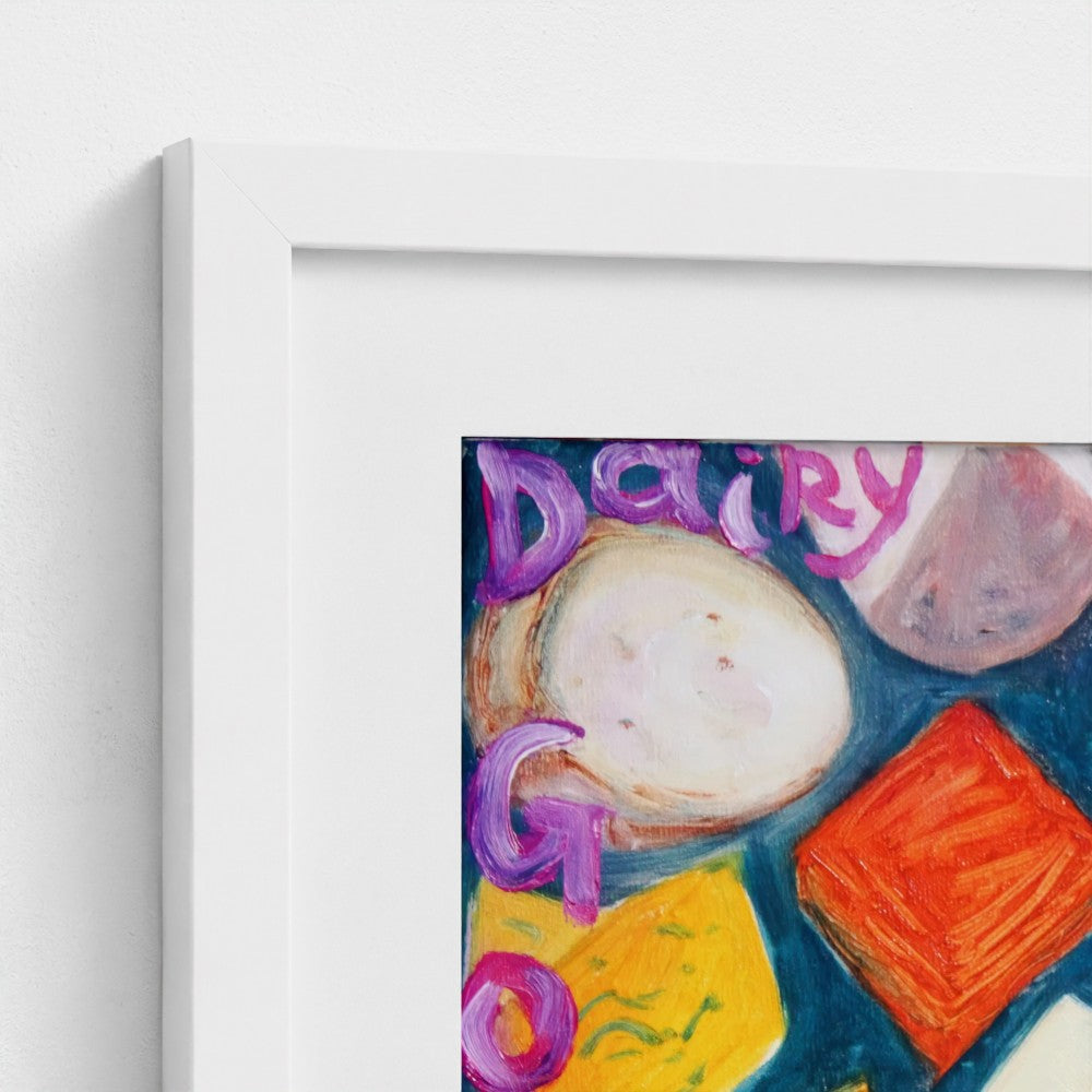 DAIRY! Fine Art Paper Print – British Cheese Heritage