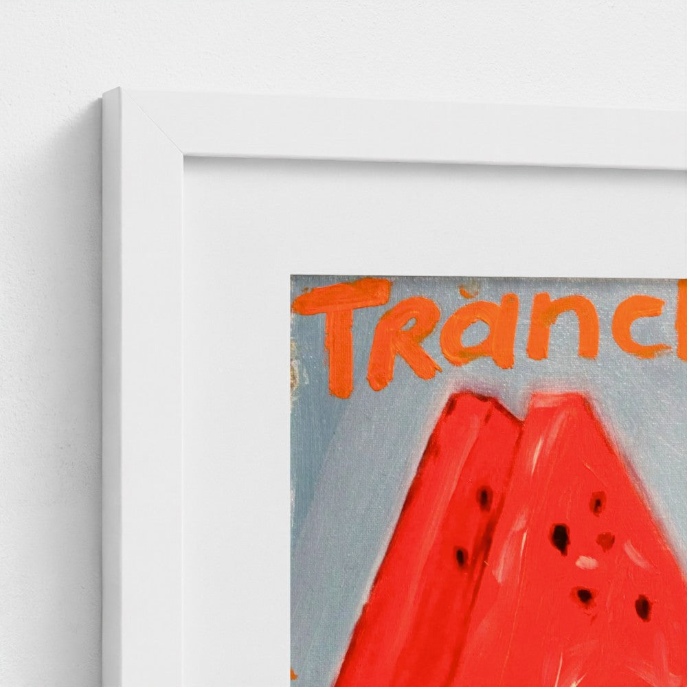 MELON! Fine Art Paper Print — Watermelon “Summer Slice”