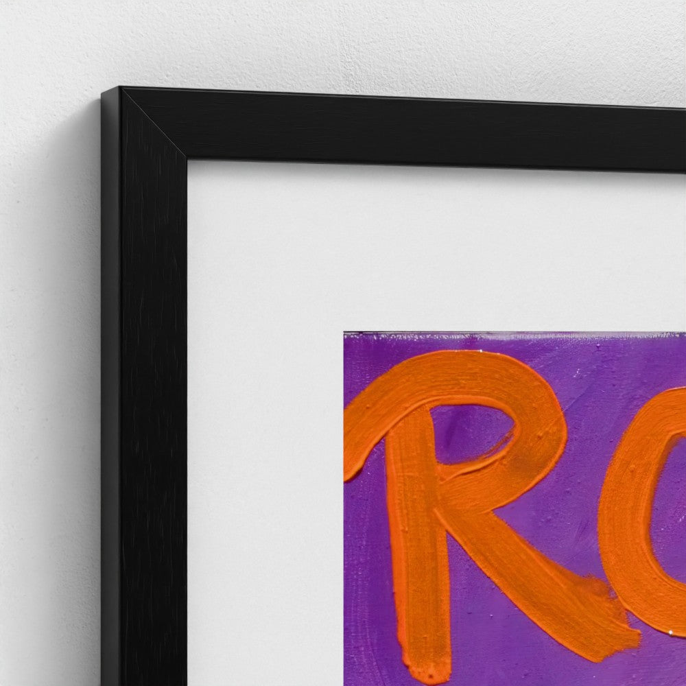 "ROYAL!" Impression Pop Art Champagne sur papier