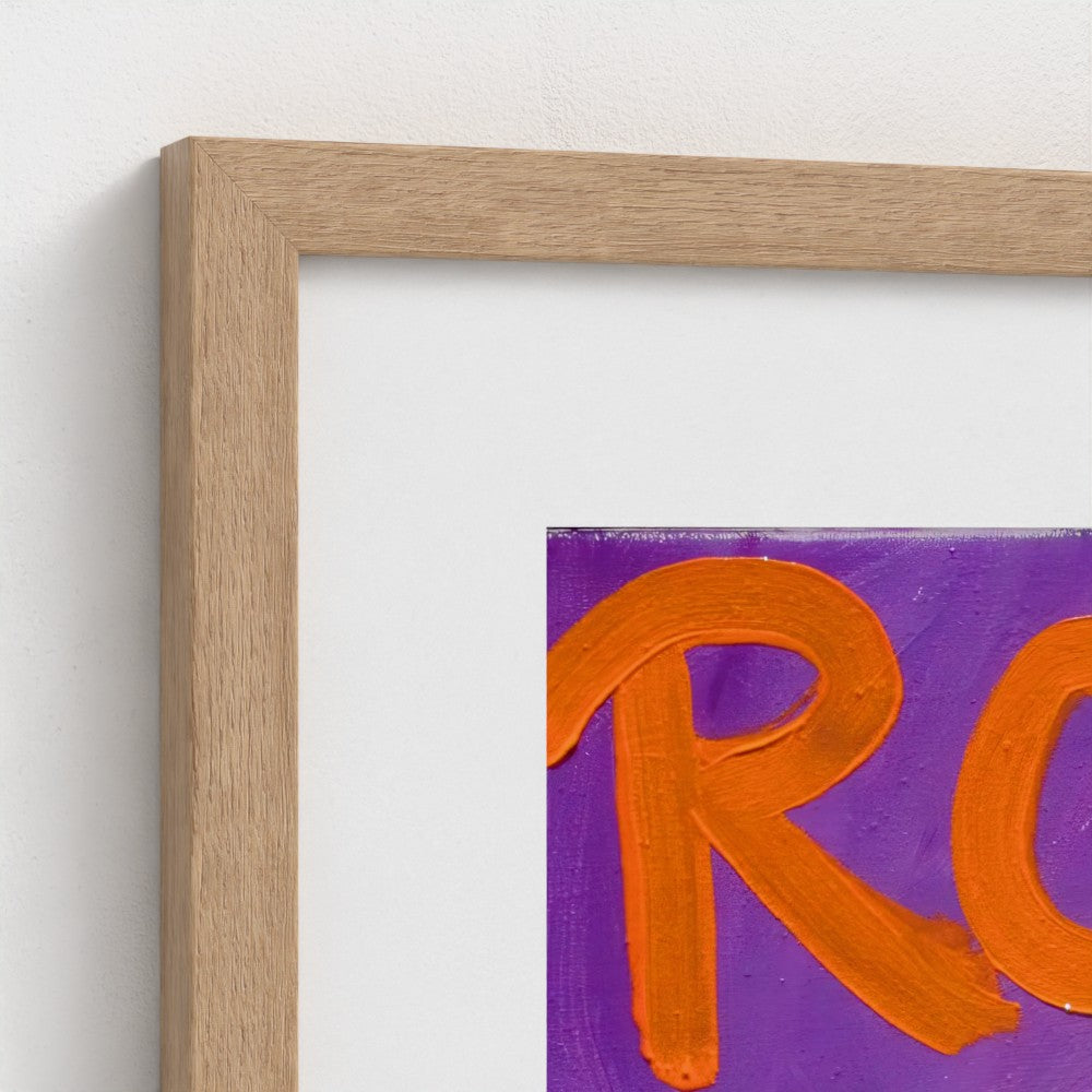 "ROYAL!" Impression Pop Art Champagne sur papier