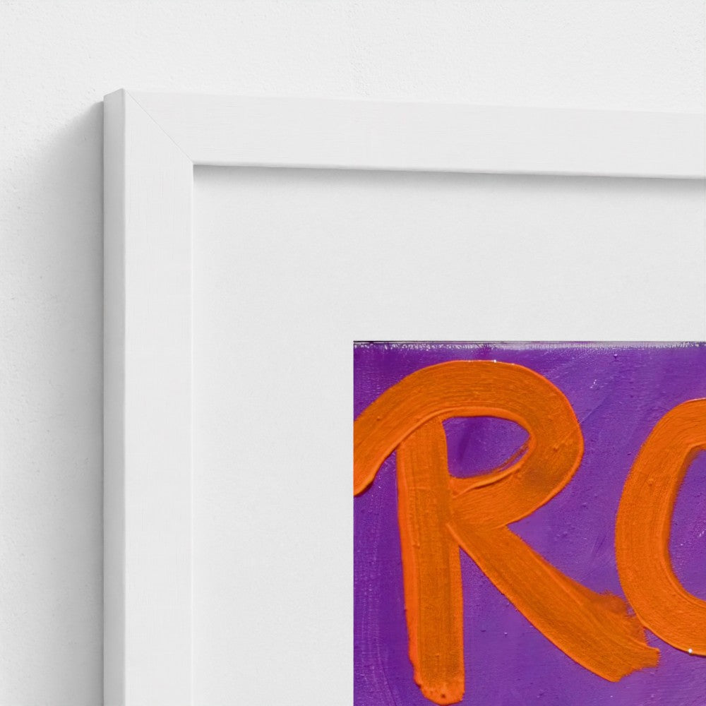 "ROYAL!" Impression Pop Art Champagne sur papier