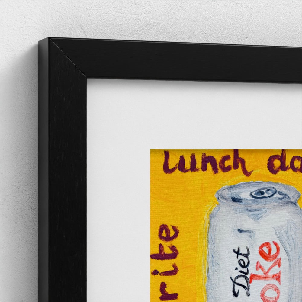 DIET! Diet Coke Art Print on Paper – Office Ritual Pop Art