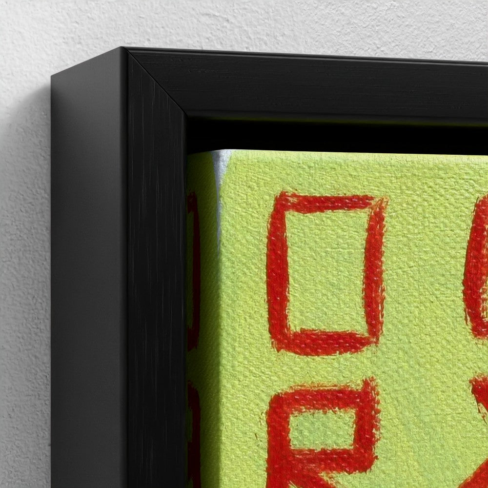 “SOYA!” Pop Art  Canvas Print — Green Kikkoman & Orient Express