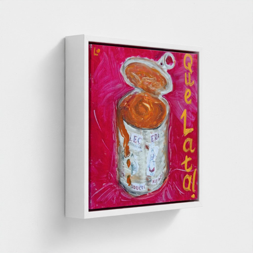 LATA! Dulce de Leche Pop Art Canvas Print