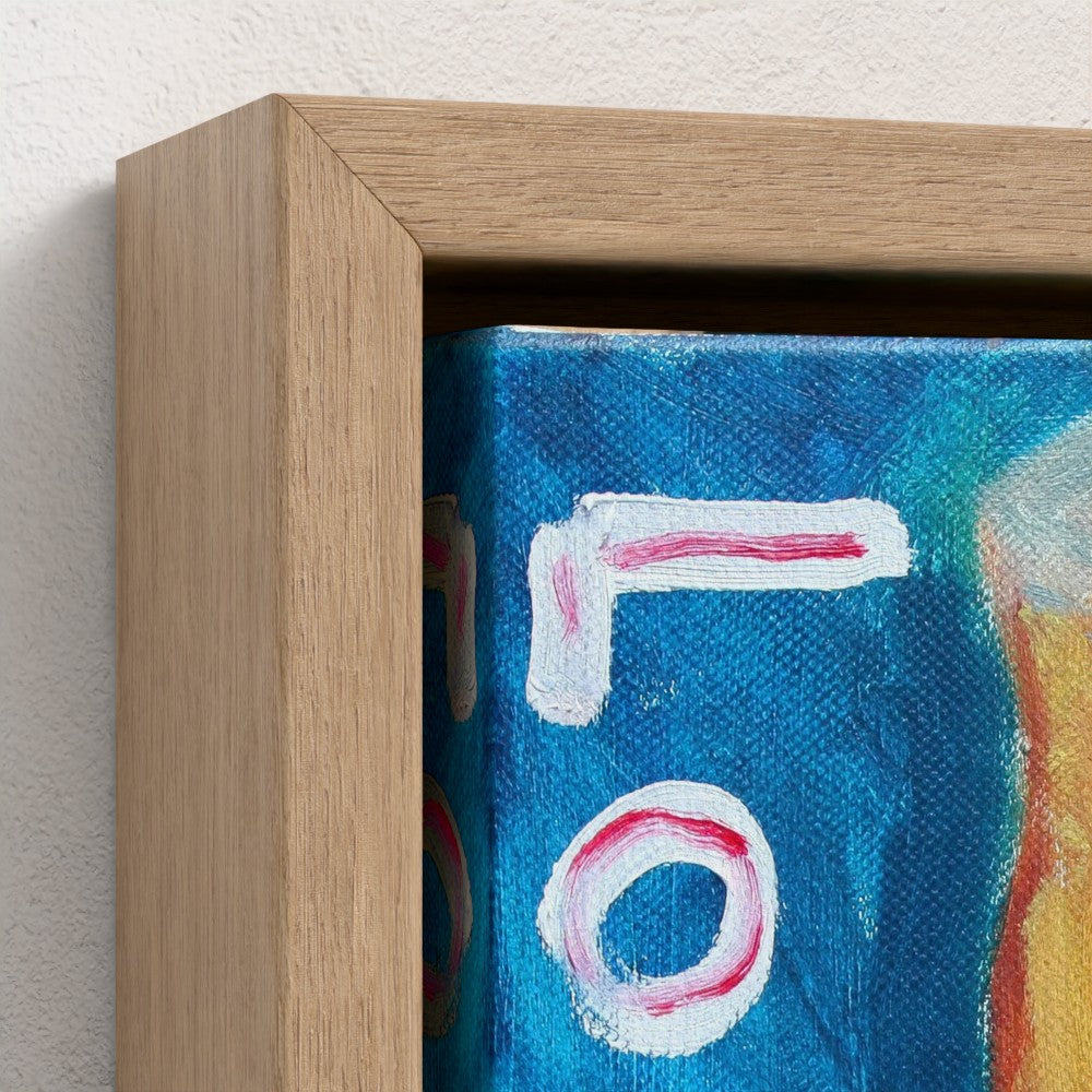 "PINT"! Pop Art Beer Pub London Calling Print on Canvas