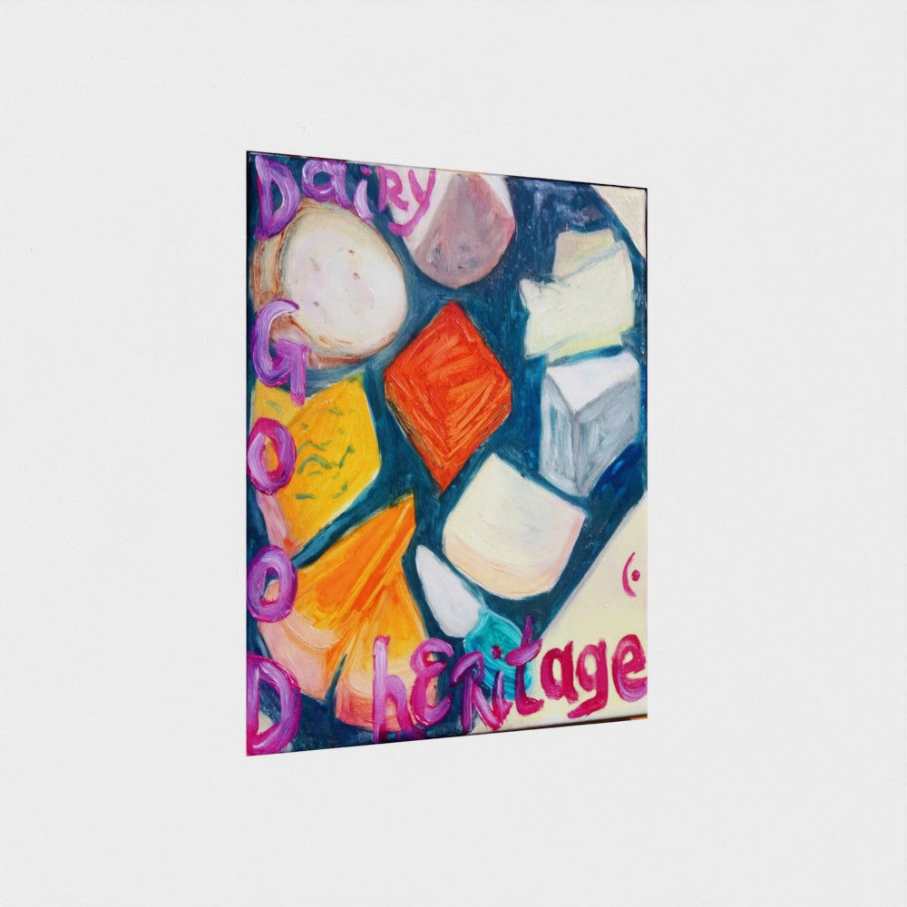 DAIRY! Fine Art Paper Print – British Cheese Heritage