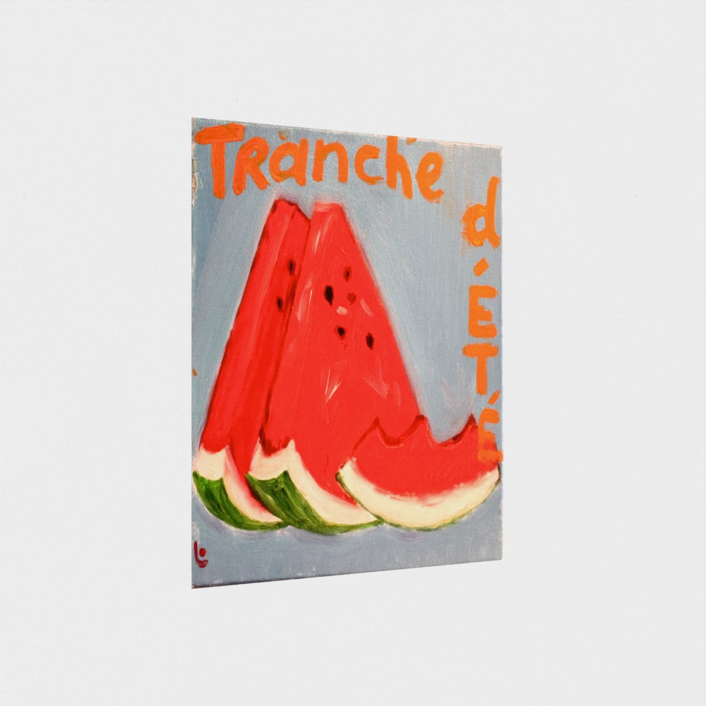 MELON! Fine Art Paper Print — Watermelon “Summer Slice”