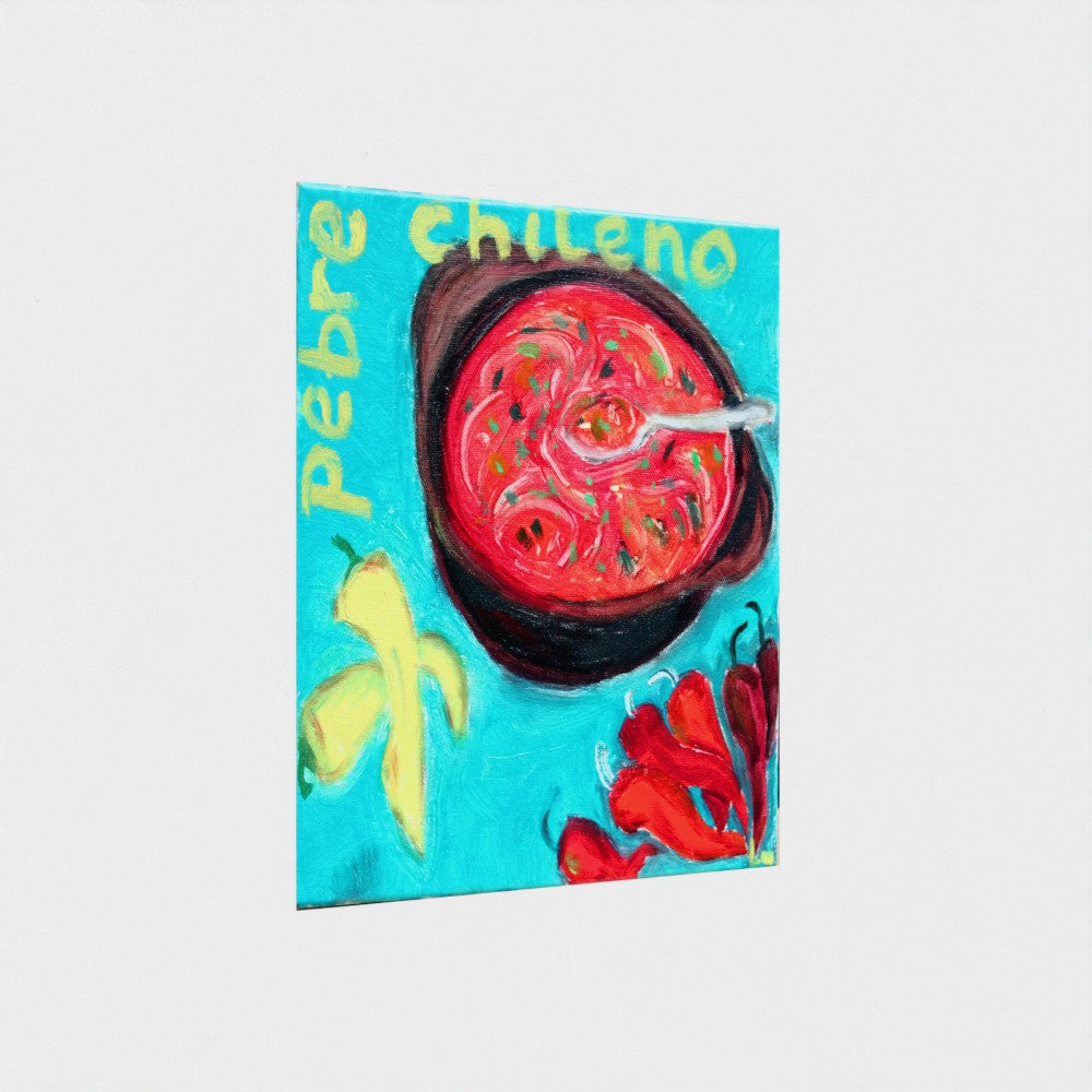 PEBRE! Chilean Salsa Art Print on Paper – Language & Food Pop Art