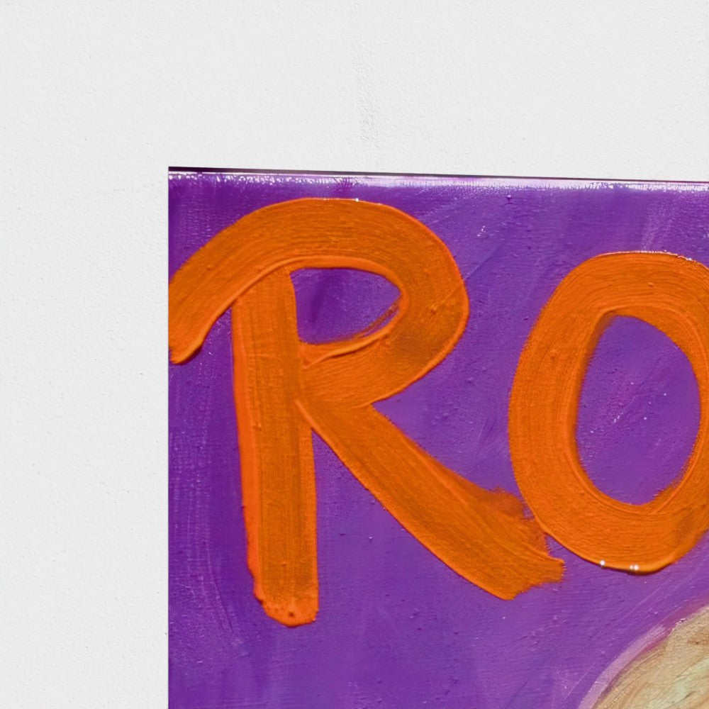 "ROYAL!" Impression Pop Art Champagne sur papier